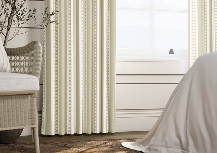 The British Stripe Co. Edgar, Dover No.1 - Made to Measure Curtains - Image 5